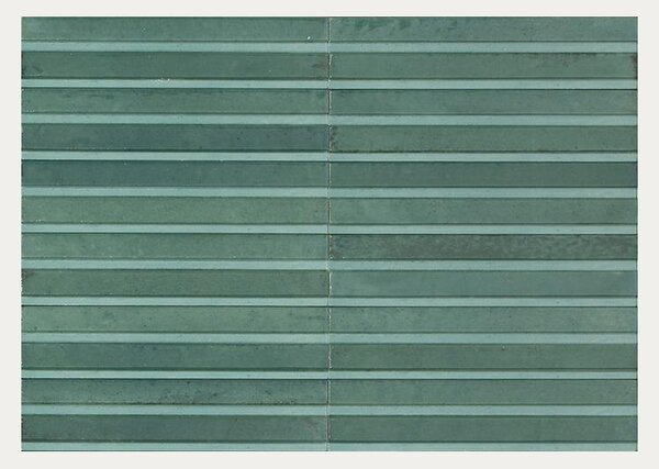 Pločica Marazzi Lume Emerald Struttura 3D Rake Lux 6×24 cm