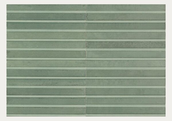Pločica Marazzi Lume Terquoise Struttura 3D Rake Lux 6×24 cm