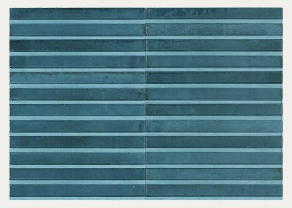 Pločica Marazzi Lume Ocean Struttura 3D Rake Lux 6×24 cm