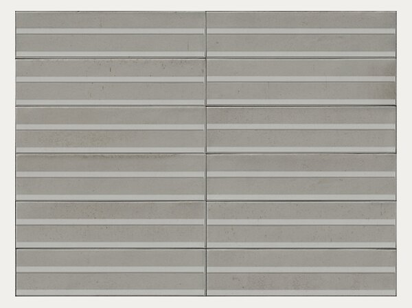 Pločica Marazzi Lume White Struttura off 3D Rake Lux 6×24 cm