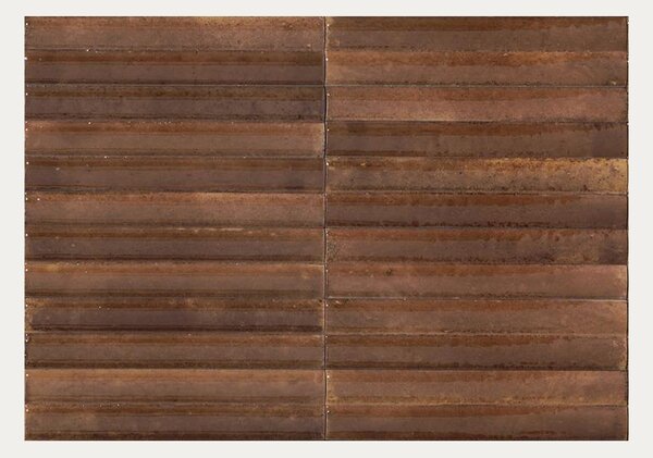 Pločica Marazzi Lume Caramel Struttura 3D Swing Lux 6×24 cm