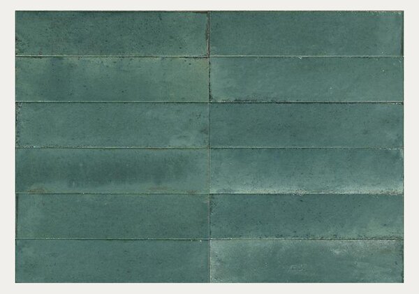 Pločica Marazzi Lume Emerald Lux 6×24 cm