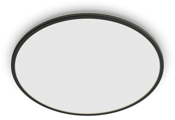Stropne Svjetiljka Philips, Superslim, prigušiv, Crno, Kupaonica, Metal