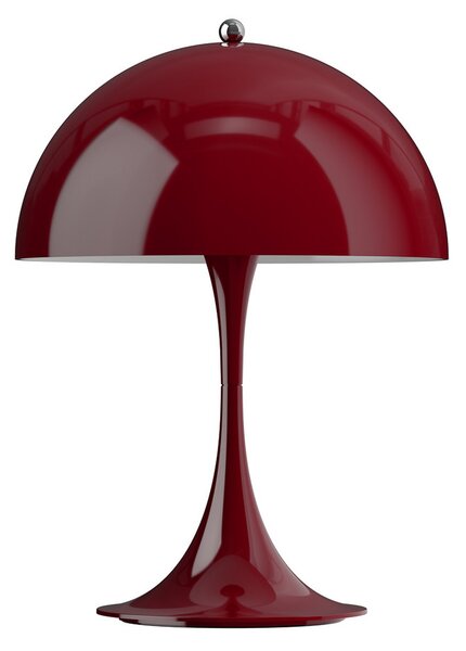 Stolne Lampa Louis Poulsen, Panthella 250, prigušiv, Crvena, Dnevna soba, Plastika, Moderan