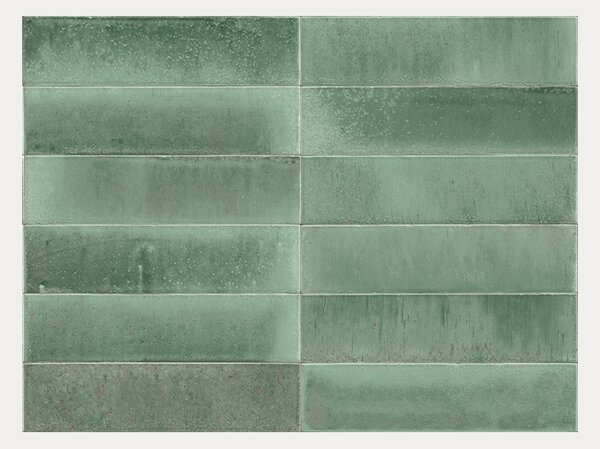Pločica Marazzi Lume Terquoise Lux 6×24 cm