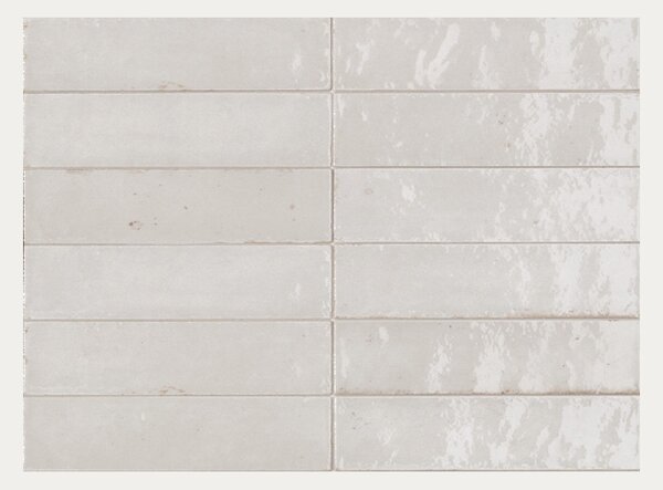 Pločica Marazzi Lume White 6×24 cm