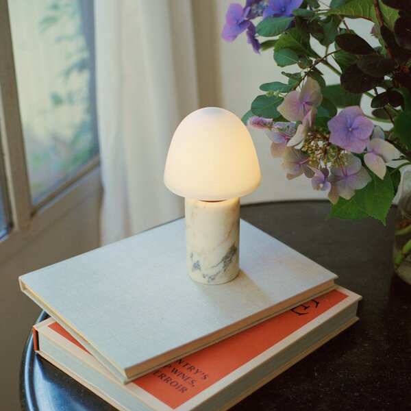 Stolne Lampa Made By Hand, Fuse, Bež, Dnevna soba, Mramor, Dizajn