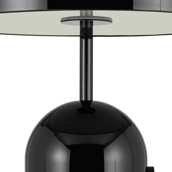 Stolne Lampa Tom Dixon, Bell, prigušiv, Crno, Dnevna soba, Metal, Dizajn