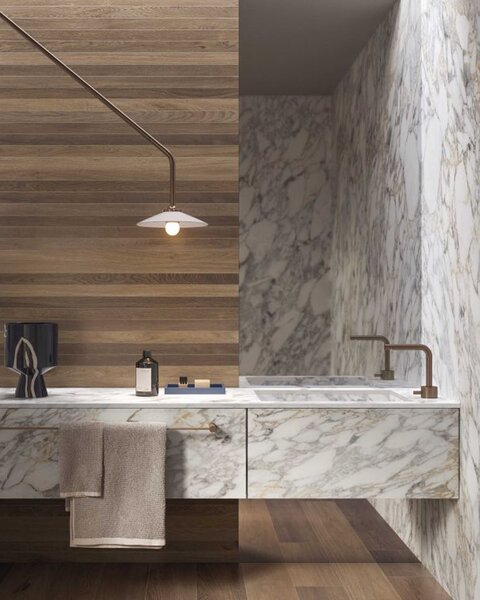 Pločica Flaviker Supreme Memories Bianco Vagli Anticatto 3D 60×120 cm