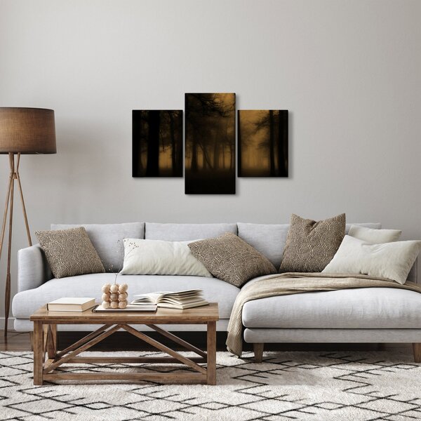 Slika - Tamna šuma (90x60 cm)