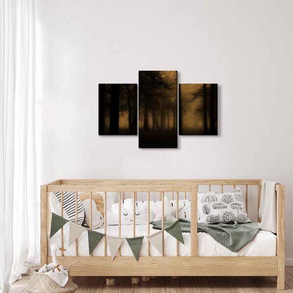 Slika - Tamna šuma (90x60 cm)