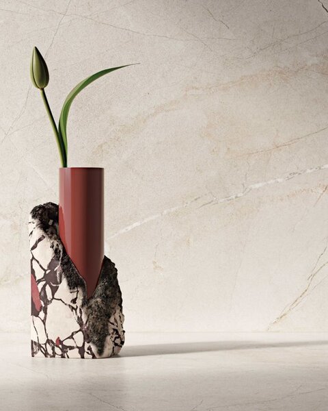 Pločica Flaviker Supreme Memories Pulpis Ivory Anticatto 3D 60×120 cm