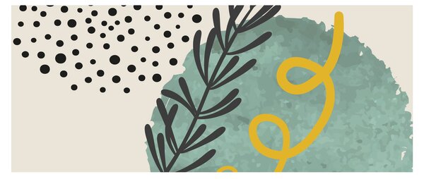 Slika - Listovi sažetaka N⁰1 (120x50 cm)
