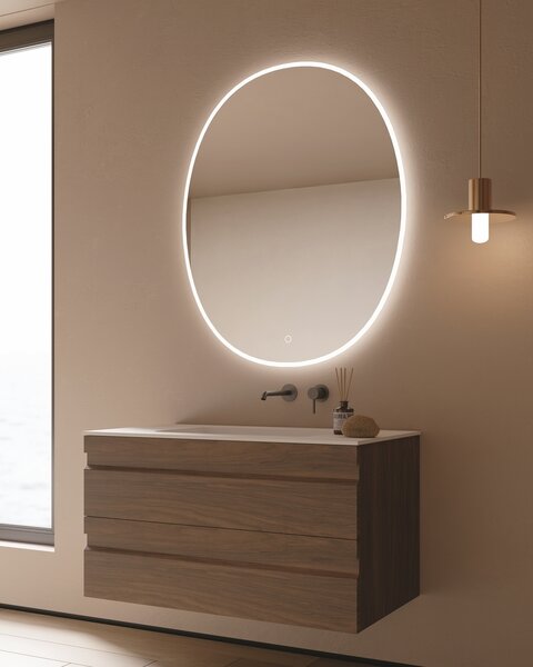 Idealaqua R Curve ogledalo, 80×100 cm