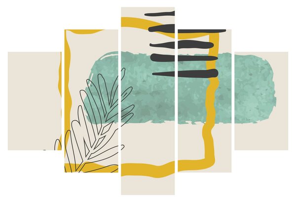 Slika - Listovi sažetaka N⁰2 (150x105 cm)