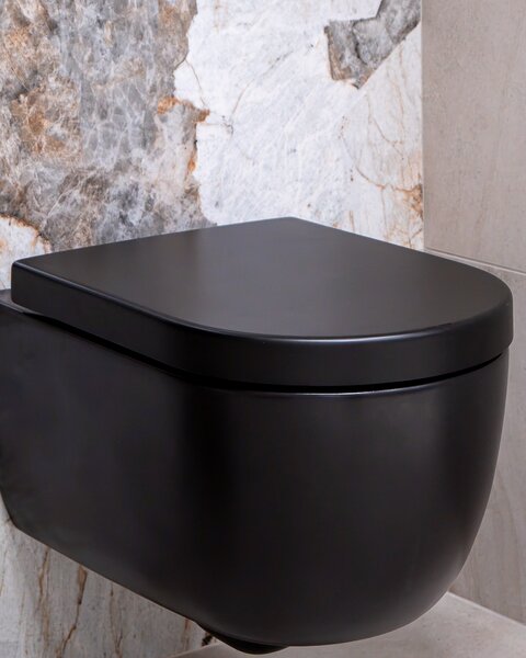 Idealaqua toaletna daska Black