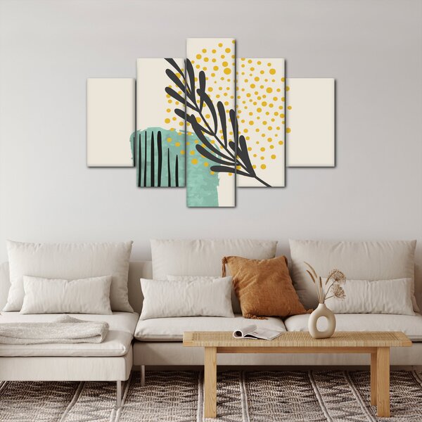 Slika - Listovi sažetaka N⁰3 (150x105 cm)