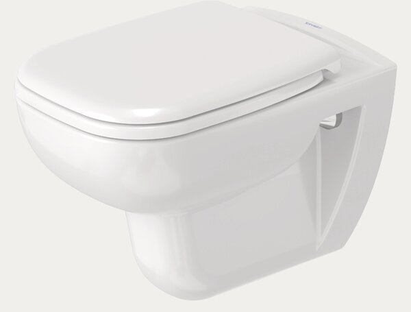 Duravit viseća toaletna školjka D-Code, rimless sa daskom