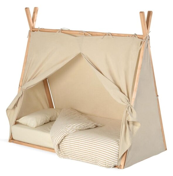 Dječji krevet 70x140 cm u prirodnoj boji Maralis Teepee – Kave Home