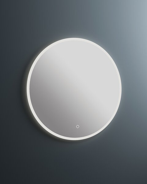 Idealaqua ogledalo s LED rasvjetom R, 80 cm, B