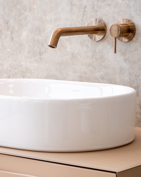 Hansgrohe Tecturis S podžbukna miješalica za umivaonik, 22,5 cm, brushed bronze