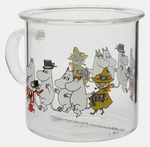 Sinsay - Staklena šalica s drškom The Moomins