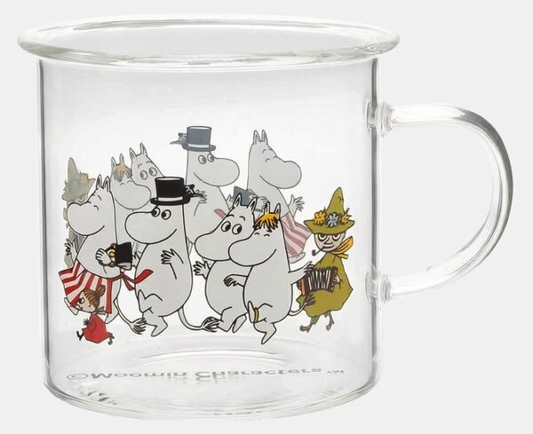 Sinsay - Staklena šalica s drškom The Moomins