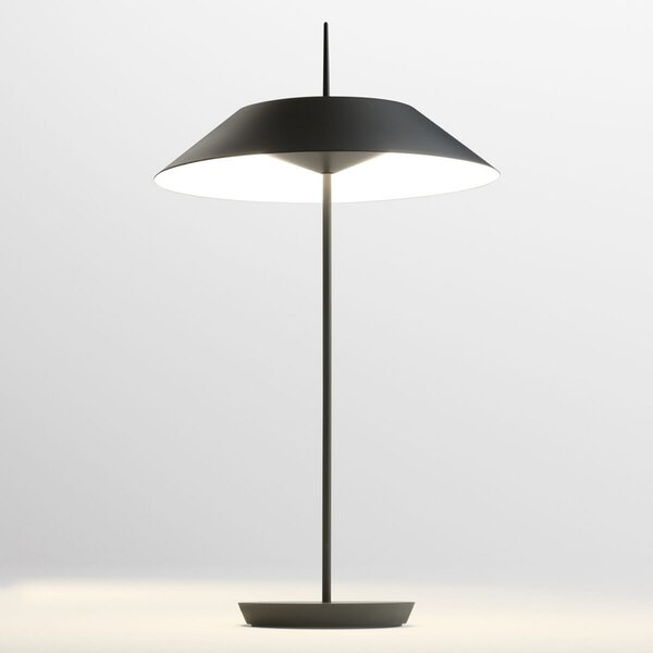 Stolne Lampa Vibia, Mayfair, prigušiv, Crno, Područje hodnika, Metal, Dizajn