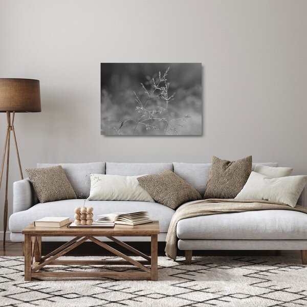 Staklena slika - Seoska livada (70x50 cm)