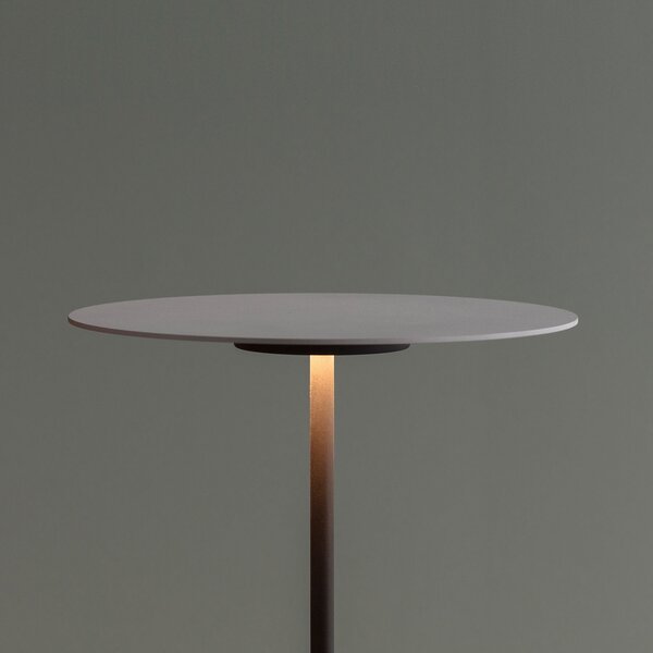 Podne Lampa Vibia, Flat, prigušiv, Crno, Dnevna soba, Metal, Skandinavski