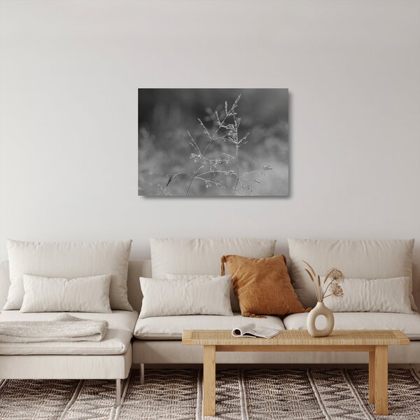 Staklena slika - Seoska livada (70x50 cm)