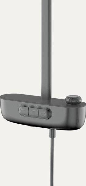 Idealaqua tuš sistem termostatski Lux, gun metal