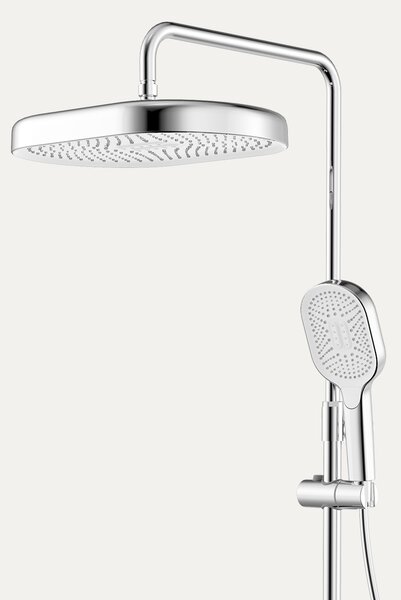 Idealaqua tuš sistem termostatski Max, krom