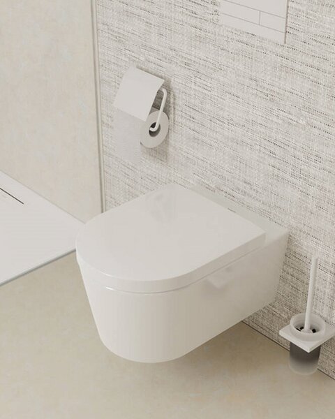 Hansgrohe držač toaletnog papira sa poklopcem AddStoris, matt white