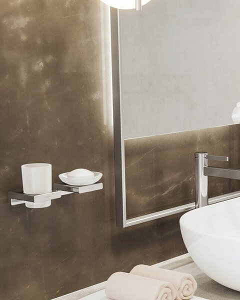 Hansgrohe držač sapuna zidni AddStoris, chrome