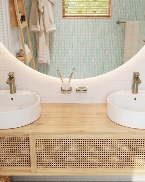Hansgrohe držač sapuna zidni AddStoris, brushed bronze