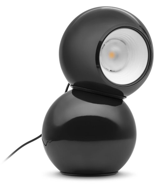 Stolne Lampa Stilnovo, Gravitino, prigušiv, Crno, Dnevna soba, Metal, Dizajn