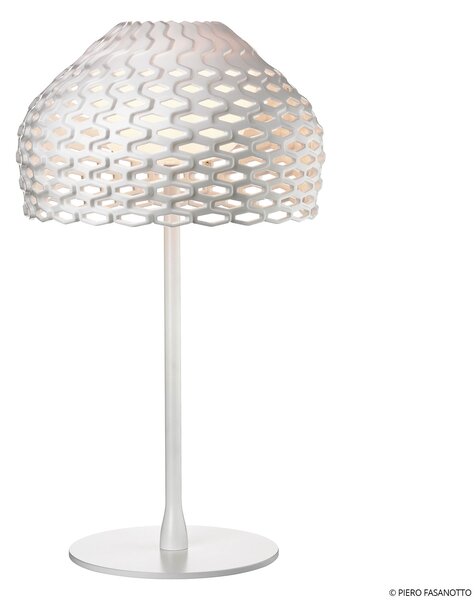 Stolne Lampa FLOS, Tatou T, prigušiv, Bijela, Dnevna soba, Metal, Dizajn
