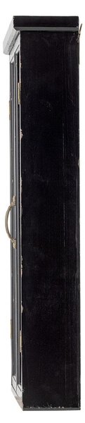 Crna viseća vitrina od masivne jele 50x80x14 cm Hazem – Bloomingville