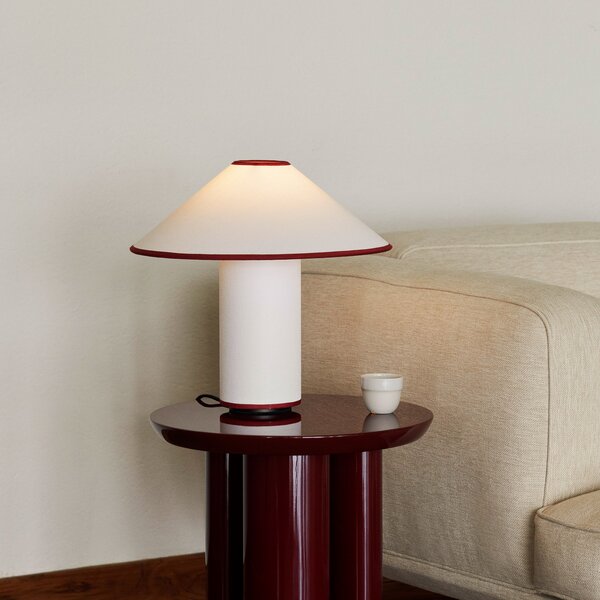 Stolne Lampa &Tradition, Colette, Bijela, Dnevna soba, Tkanina / tekstil, Dizajn