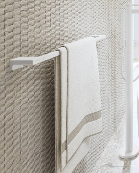 Hansgrohe držač ručnika 1/1 AddStoris, matt white