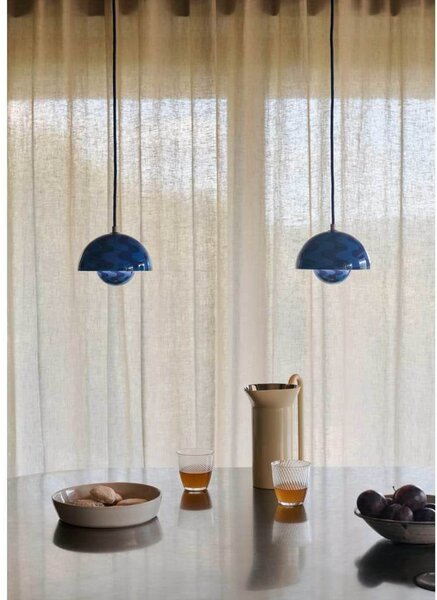 Viseće Svjetiljka &Tradition, Flowerpot VP10, prigušiv, Plava, Dnevna soba, Metal, Dizajn