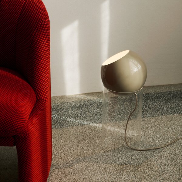 Podne Lampa &Tradition, Sivo, Dnevna soba, Aluminij, Dizajn