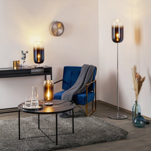 Stolne Lampa Artemide, Gople, Plava, Dnevna soba, Staklo, Dizajn