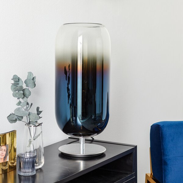 Stolne Lampa Artemide, Gople, Plava, Dnevna soba, Staklo, Dizajn