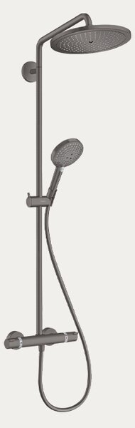 Hansgrohe Croma select S 280 tuš sistem termostatski, 3jet, brushed black chrome