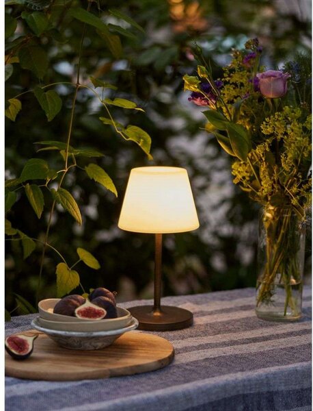 Stolne Lampa Halo Design, prigušiv, Zlato / mjed, Dnevna soba, Aluminij