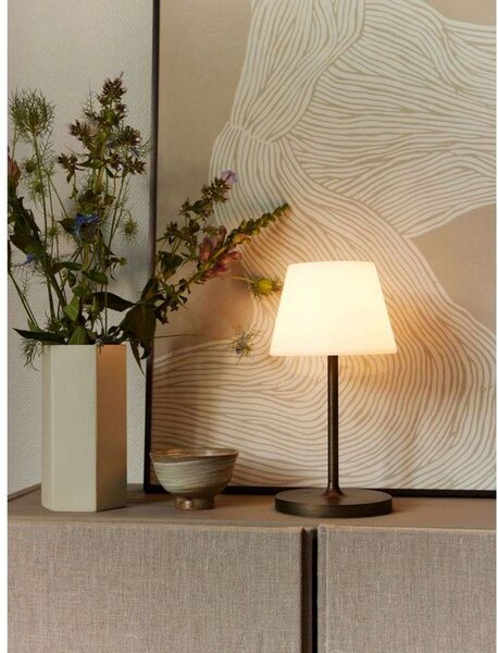 Stolne Lampa Halo Design, prigušiv, Zlato / mjed, Dnevna soba, Aluminij