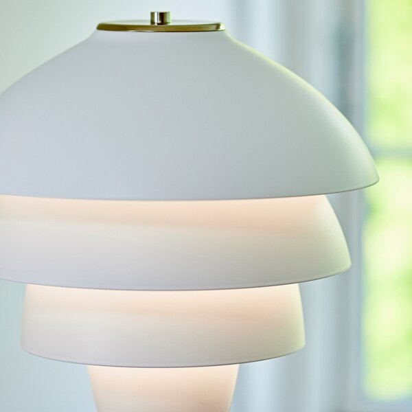 Podne Lampa Belid, Bijela, Dnevna soba, Metal, Dizajn