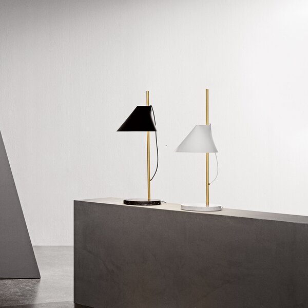Stolne Lampa Louis Poulsen, Yuh Brass, prigušiv, Crno, Spavaća soba, Metal, Dizajn